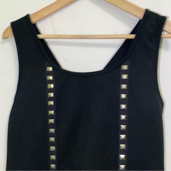 Buffalo David Bitton Studded Black Bodycon Dress! - Picture 4 of 5
